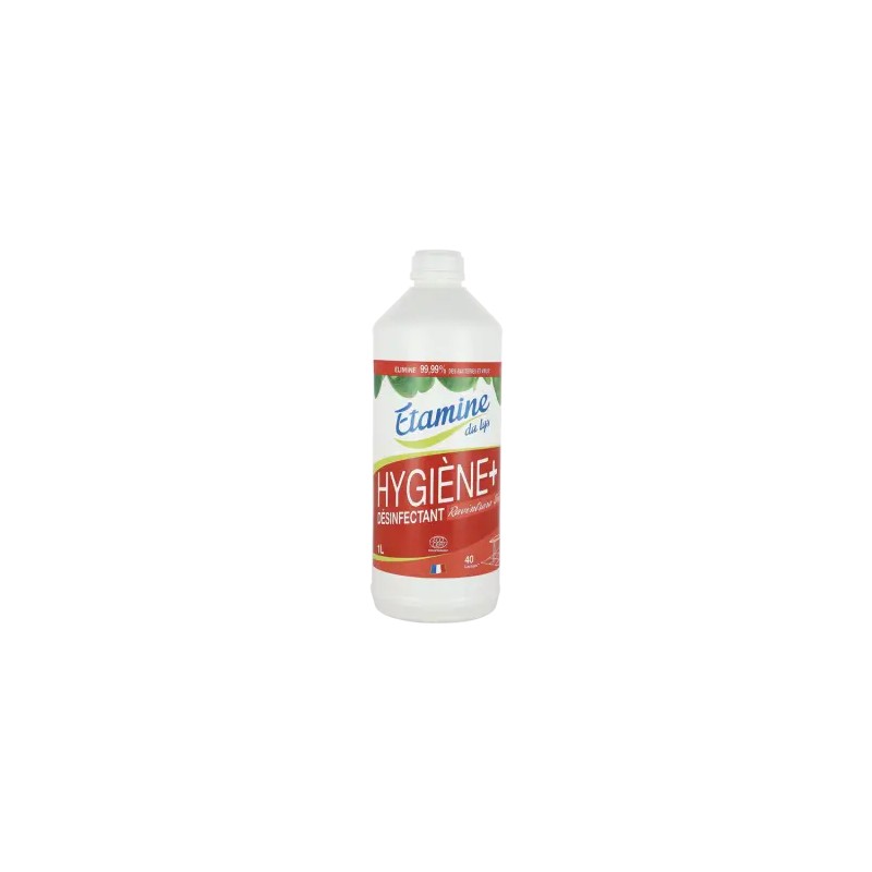 Hygiene+ desinfectant 1l Etamine du Lys  dans votre magasin bio en ligne Etiketbio.eu
