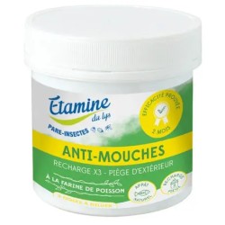 Recharge piege a mouches Etamine du Lys  dans votre magasin bio en ligne Etiketbio.eu