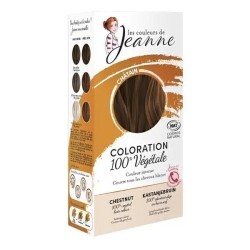 Coloration vegetale chatain 2x50gr Les Couleurs de Jeanne dans votre magasin bio en ligne Etiketbio.eu