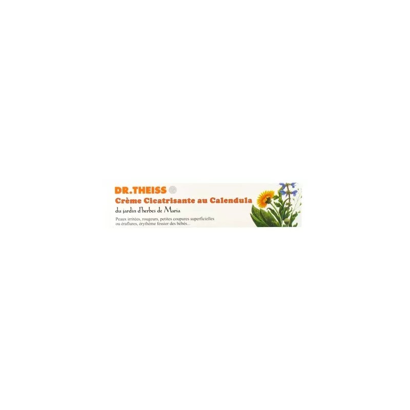 CREME CICATRISANTE AU CALENDULA 50ml DR THEISS dans votre magasin bio en ligne Etiketbio.eu CREME CICATRISANTE AU CALENDULA 50ml DR THEISS dans votre magasin bio en ligne Etiketbio.eu