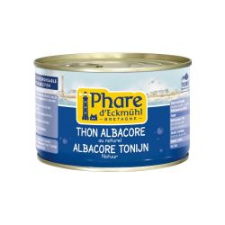 Thon albacore naturel (400g) 280g egoutte Phare d’Eckmühl  dans votre magasin bio en ligne Etiketbio.eu