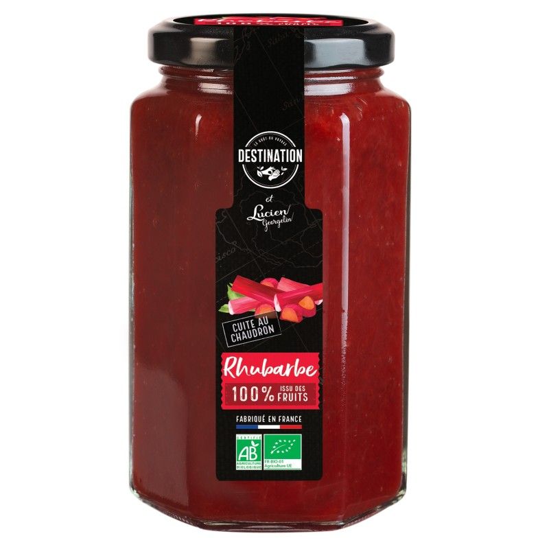 Dessert "rhubarbe" 300g Destination dans votre magasin bio en ligne Etiketbio.eu Dessert "rhubarbe" 300g Destination dans votre magasin bio en ligne Etiketbio.eu