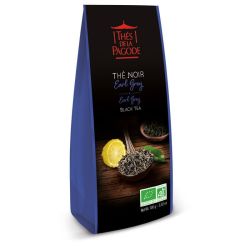 THE NOIR EARL GREY BIO 100 gr LES THES DE LA PAGODE  dans votre magasin bio en ligne Etiketbio.eu
