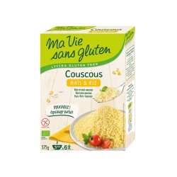 Couscous mais riz 375g Ma Vie Sans Gluten  dans votre magasin bio en ligne Etiketbio.eu