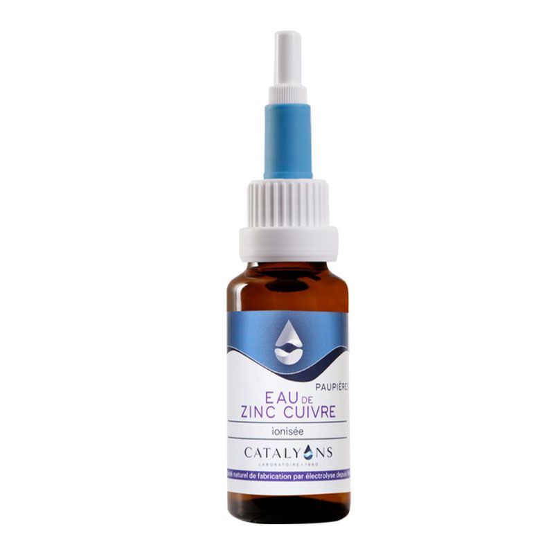 EAU DE ZINC-CUIVRE-GOUTTES 20ML Catalyons dans votre magasin bio en ligne Etiketbio.eu EAU DE ZINC-CUIVRE-GOUTTES 20ML Catalyons dans votre magasin bio en ligne Etiketbio.eu