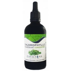 Chlorophylle liquide - flacon compte gouttes 100 ml CATALYON  dans votre magasin bio en ligne Etiketbio.eu