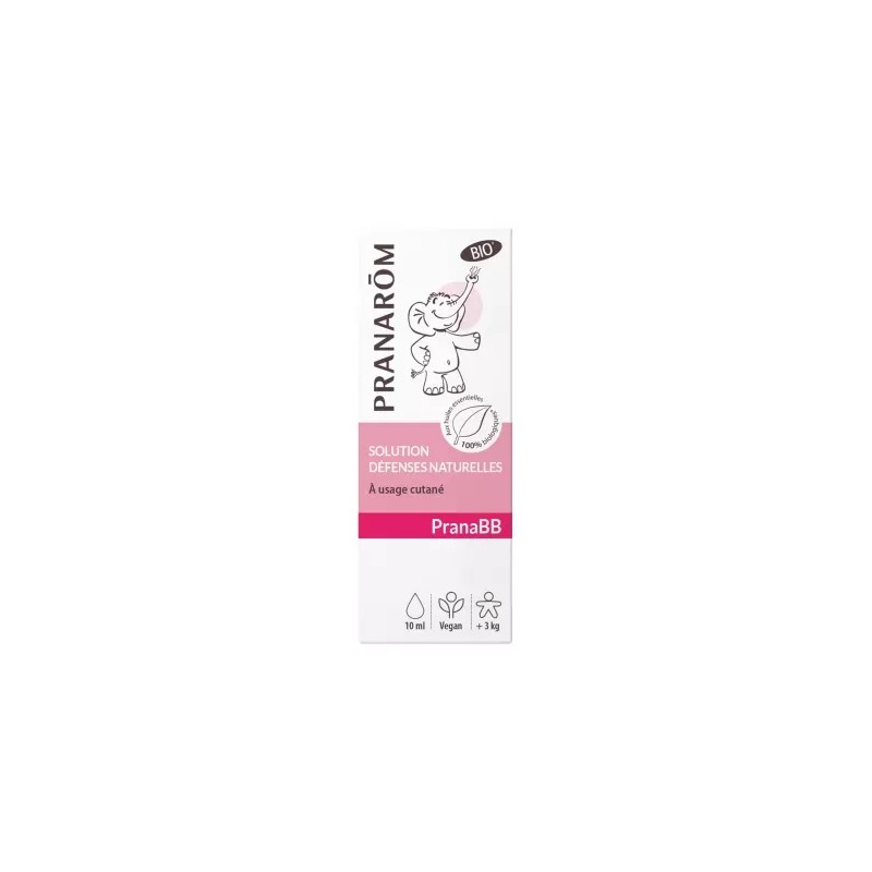 Solution defenses naturelles bio (eco) 10 ml PRANAROM  dans votre magasin bio en ligne Etiketbio.eu
