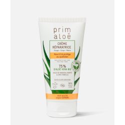 Crème réparatrice - 75% d’aloé vera frais & bio - 150 ml Prim Aloé  dans votre magasin bio en ligne Etiketbio.eu