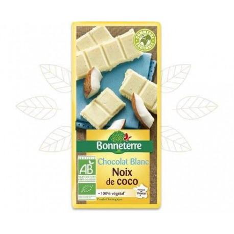 CHOCOLAT BLANC NOIX DE COCO 100G CC CHOCOLAT BLANC NOIX DE COCO 100G CC