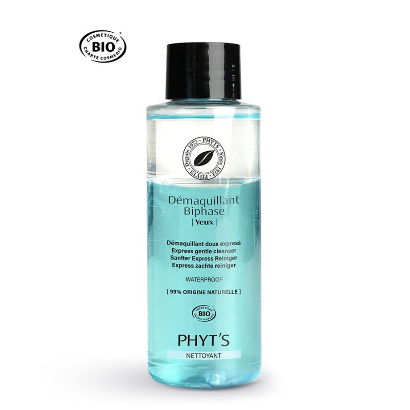 Demaquillant yeux biphase 110ml Phyt’s dans votre magasin bio en ligne Etiketbio.eu Demaquillant yeux biphase 110ml Phyt’s dans votre magasin bio en ligne Etiketbio.eu
