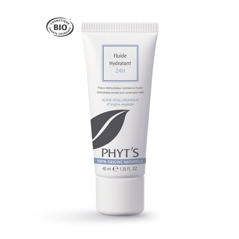 Fluide Hydratant 24H 40ml PHYT'S dans votre magasin bio en ligne Etiketbio.eu Fluide Hydratant 24H 40ml PHYT'S dans votre magasin bio en ligne Etiketbio.eu