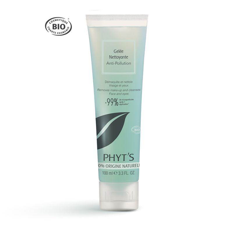 Gelee nettoyante anti pollution 100ml Phyt’s dans votre magasin bio en ligne Etiketbio.eu Gelee nettoyante anti pollution 100ml Phyt’s dans votre magasin bio en ligne Etiketbio.eu
