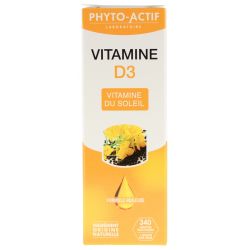 Vitamine d3 - flacon 15 ml   dans votre magasin bio en ligne Etiketbio.eu