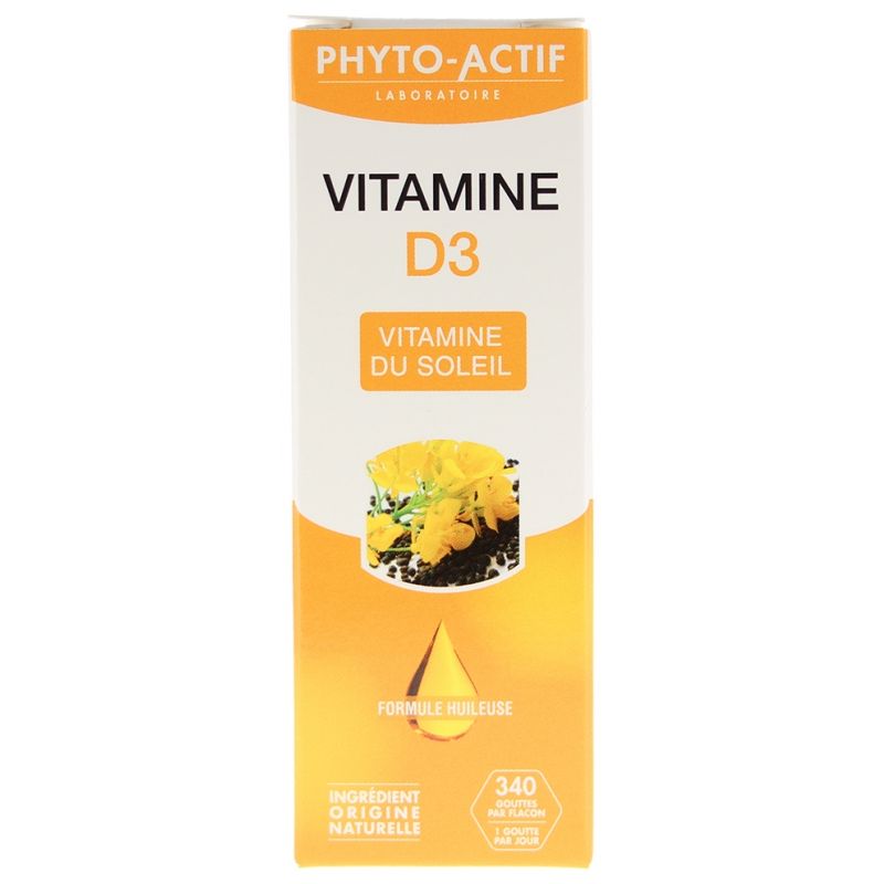 Vitamine d3 - flacon 15 ml   dans votre magasin bio en ligne Etiketbio.eu