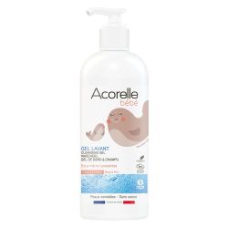 Gel lavant corps & cheveux 500ml Acorelle  dans votre magasin bio en ligne Etiketbio.eu