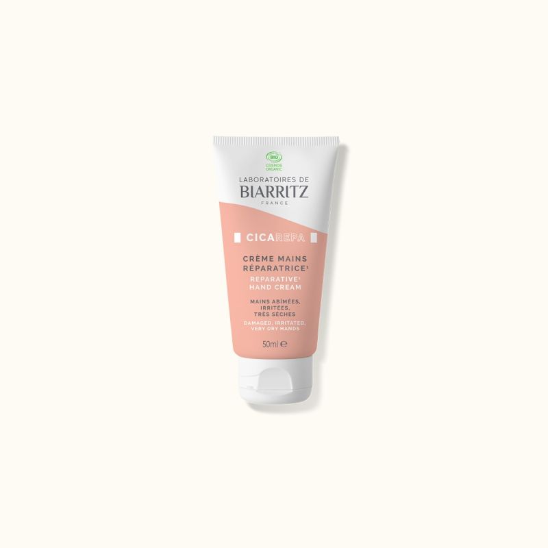 CREME MAINS REPARATRICE (50ML) LABORATOIRES DE BIARRITZ  dans votre magasin bio en ligne Etiketbio.eu
