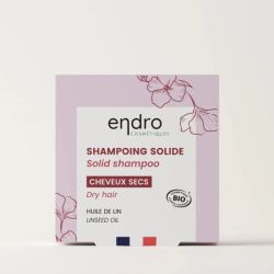 Shampoing solide cheveux secs (85ml) Endro Cosmétique dans votre magasin bio en ligne Etiketbio.eu