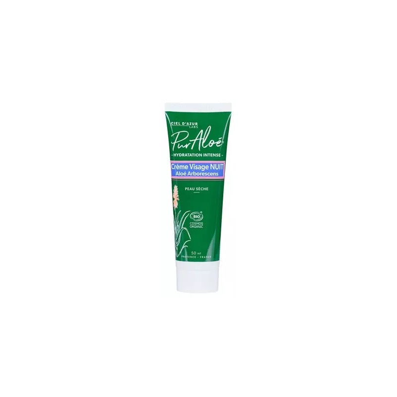 Creme visage nuit aloe arborescens (50ml) Puraloé dans votre magasin bio en ligne Etiketbio.eu Creme visage nuit aloe arborescens (50ml) Puraloé dans votre magasin bio en ligne Etiketbio.eu