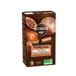 Family cacao 400g Destination  dans votre magasin bio en ligne Etiketbio.eu