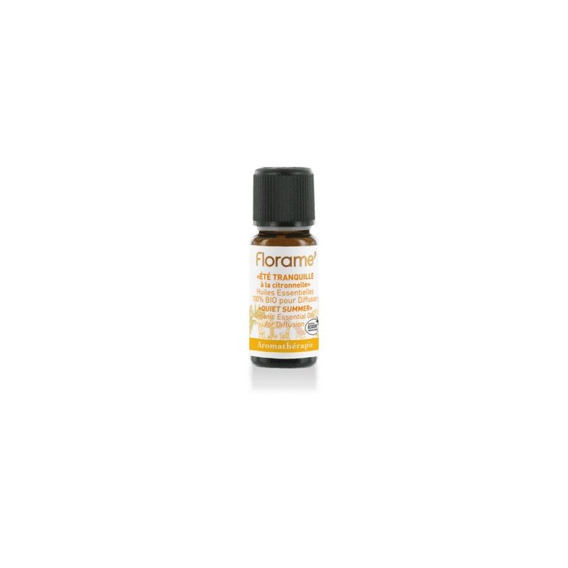Ete tranquille composition he a diffuser 10ml Florame dans votre magasin bio en ligne Etiketbio.eu Ete tranquille composition he a diffuser 10ml Florame dans votre magasin bio en ligne Etiketbio.eu