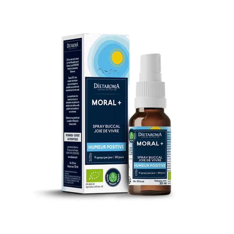 Spray moral + 30ml Dietaroma dans votre magasin bio en ligne Etiketbio.eu Spray moral + 30ml Dietaroma dans votre magasin bio en ligne Etiketbio.eu