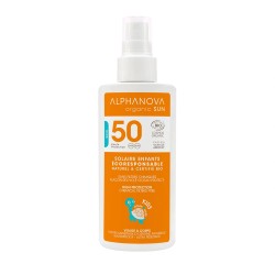 ALPHANOVA SUN SPRAY SPF 50 KIDS 125G Alphanova dans votre magasin bio en ligne Etiketbio.eu