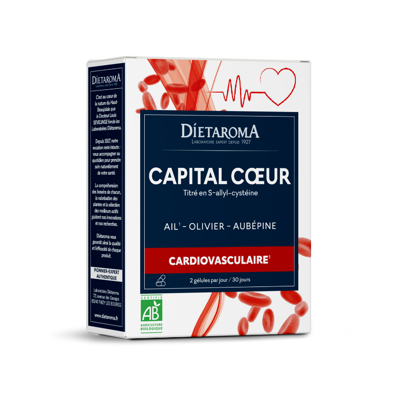 CAPITAL COEUR 60GEL DIETAROMA dans votre magasin bio en ligne Etiketbio.eu CAPITAL COEUR 60GEL DIETAROMA dans votre magasin bio en ligne Etiketbio.eu