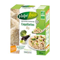 Coquillettes riz vpb 500gr   dans votre magasin bio en ligne Etiketbio.eu
