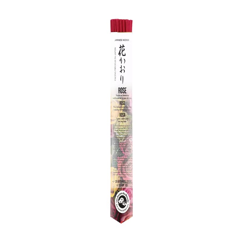 Rouleau japonais encens rose Les encens du monde  dans votre magasin bio en ligne Etiketbio.eu