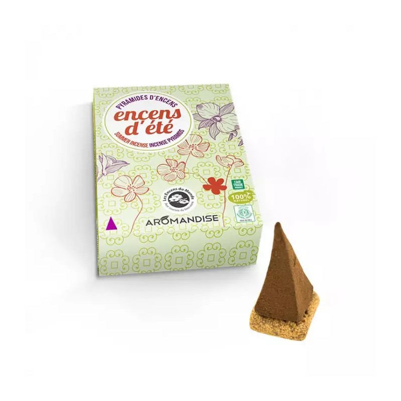 Encens d'ete 10 pyramides Les encens du monde dans votre magasin bio en ligne Etiketbio.eu Encens d'ete 10 pyramides Les encens du monde dans votre magasin bio en ligne Etiketbio.eu