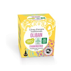 Cônes d'encens traditionnels oliban Les encens du monde  dans votre magasin bio en ligne Etiketbio.eu