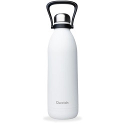 Bouteille inox iso titan blanc 1500ml QWETCH  dans votre magasin bio en ligne Etiketbio.eu