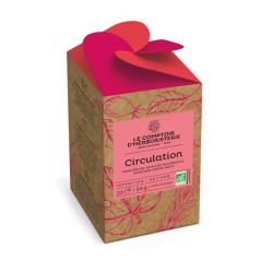 TISANE INFUSETTE CIRCULATION BIO (x20) Le Comptoir d'Herboristerie  dans votre magasin bio en ligne Etiketbio.eu