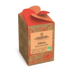 Tisane infusette detox bio (x20) Le Comptoir d'Herboristerie  dans votre magasin bio en ligne Etiketbio.eu