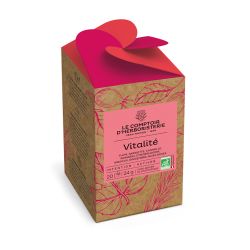 TISANE INFUSETTE VITALITE BIO (x20) NOUVEAU Le Comptoir d'Herboristerie dans votre magasin bio en ligne Etiketbio.eu