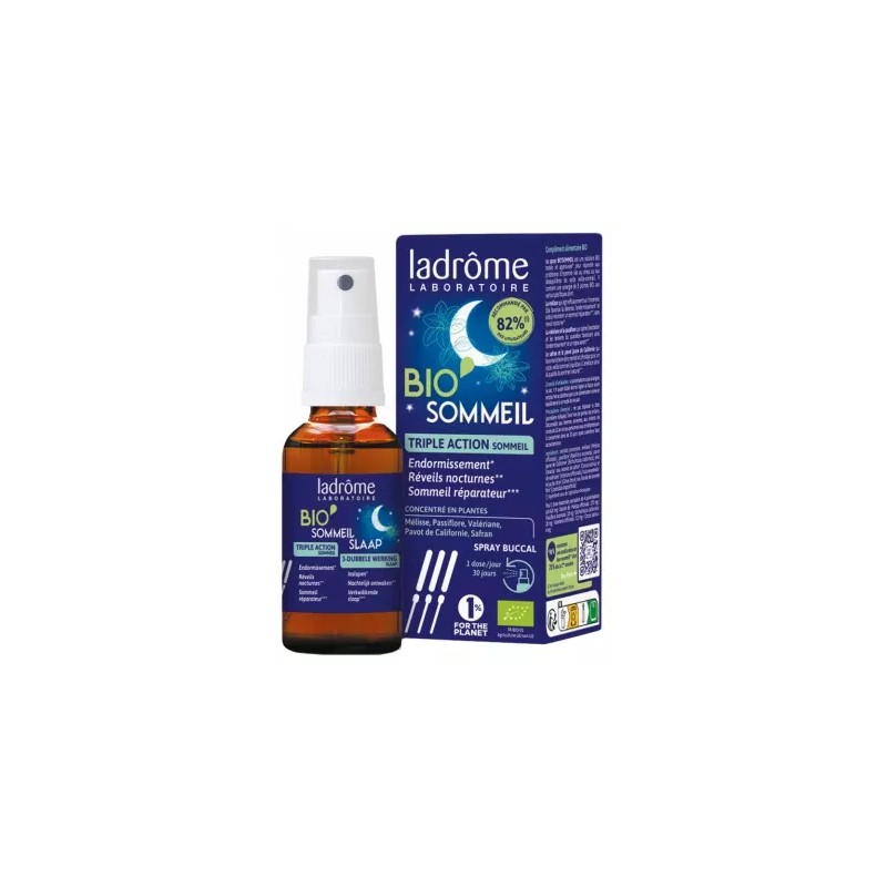 Spray bucal sommeil 20ml Ladrôme  dans votre magasin bio en ligne Etiketbio.eu