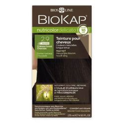 2.90 biokap delicato rapid chatain fonce chocolat 135 ml Biokap  dans votre magasin bio en ligne Etiketbio.eu