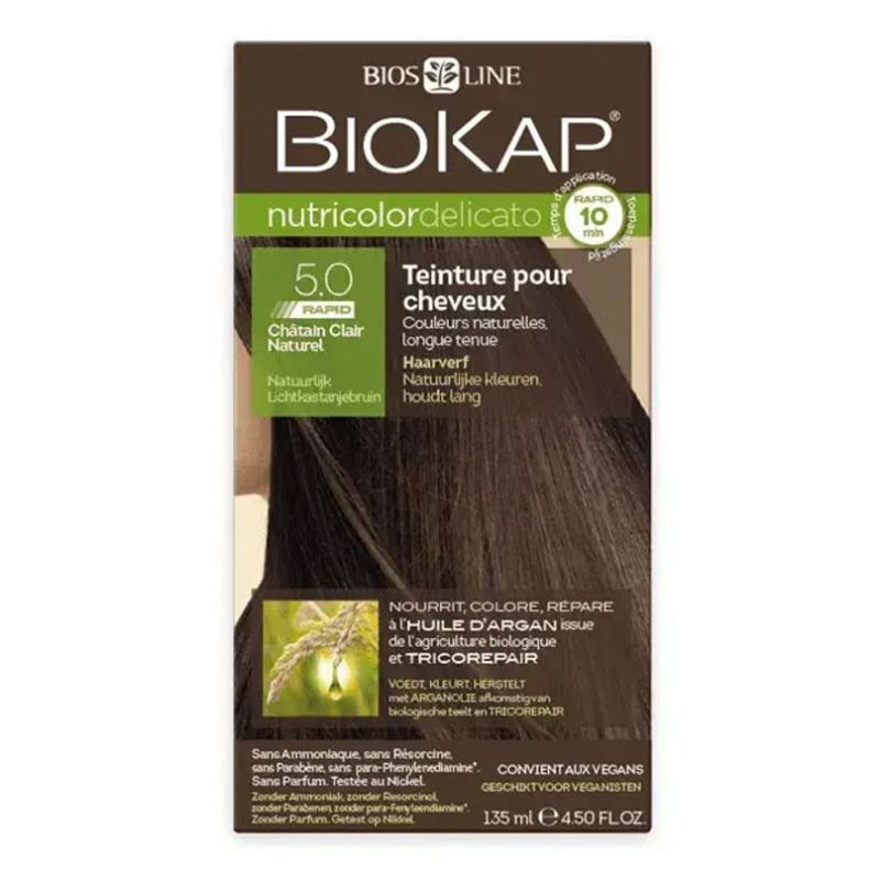 5.0 biokap delicato rapid chatain clair naturel 135 ml Biokap dans votre magasin bio en ligne Etiketbio.eu 5.0 biokap delicato rapid chatain clair naturel 135 ml Biokap dans votre magasin bio en ligne Etiketbio.eu