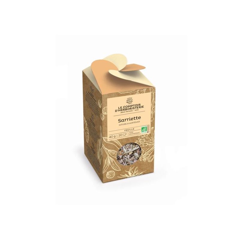 SARRIETTE BIO FEUILLE 40G Le Comptoir d'Herboristerie dans votre magasin bio en ligne Etiketbio.eu SARRIETTE BIO FEUILLE 40G Le Comptoir d'Herboristerie dans votre magasin bio en ligne Etiketbio.eu