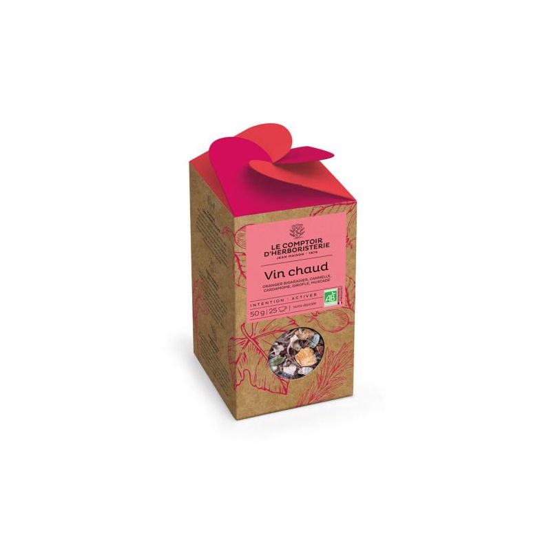 Tisane vin chaud bio 50g Le Comptoir d'Herboristerie dans votre magasin bio en ligne Etiketbio.eu Tisane vin chaud bio 50g Le Comptoir d'Herboristerie dans votre magasin bio en ligne Etiketbio.eu