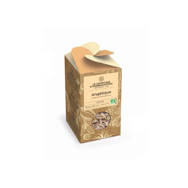 Angelique bio racine 50g Le Comptoir d'Herboristerie dans votre magasin bio en ligne Etiketbio.eu Angelique bio racine 50g Le Comptoir d'Herboristerie dans votre magasin bio en ligne Etiketbio.eu