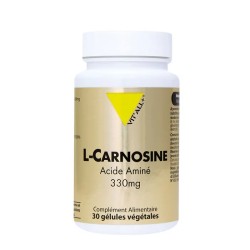 L-CARNOSINE 330mg VITALL +  dans votre magasin bio en ligne Etiketbio.eu