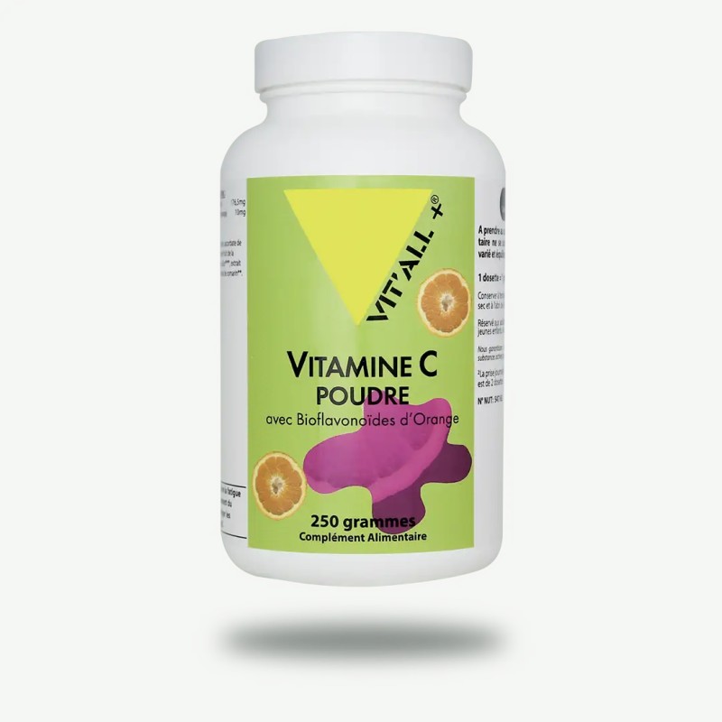Vitamine c poudre + bioflavonoïdes Vit'all + dans votre magasin bio en ligne Etiketbio.eu Vitamine c poudre + bioflavonoïdes Vit'all + dans votre magasin bio en ligne Etiketbio.eu