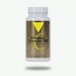 Vitamine c 750 action prolongée + bioflavonoïdes 250 cps Vit'all +  dans votre magasin bio en ligne Etiketbio.eu