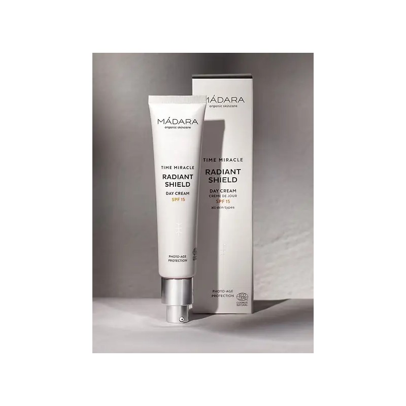 Crème de jour protection radiante spf15 -flacon pompe 40 ml   dans votre magasin bio en ligne Etiketbio.eu