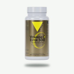 Vitamine c ester 500mg + bioflavonoïdes Vit'all +  dans votre magasin bio en ligne Etiketbio.eu