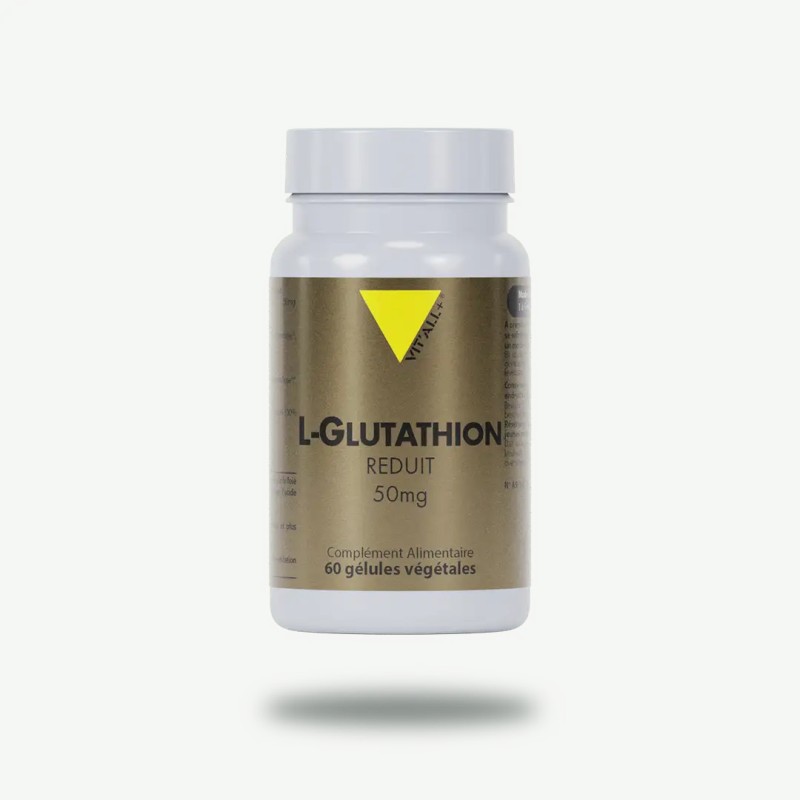 L-GLUTATHION REDUIT 50mg VITALL + dans votre magasin bio en ligne Etiketbio.eu L-GLUTATHION REDUIT 50mg VITALL + dans votre magasin bio en ligne Etiketbio.eu