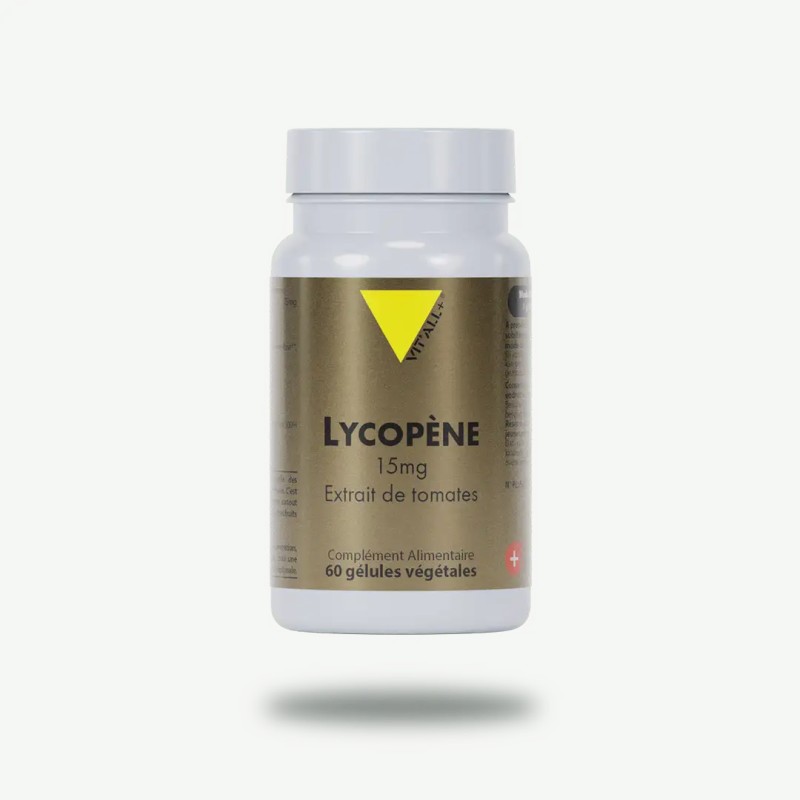 Lycopene 15mg extrait de tomates Vit'all +  dans votre magasin bio en ligne Etiketbio.eu