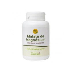 Malate de magnésium 120 comprimés sécables de 1300 mg Nature & Partage  dans votre magasin bio en ligne Etiketbio.eu