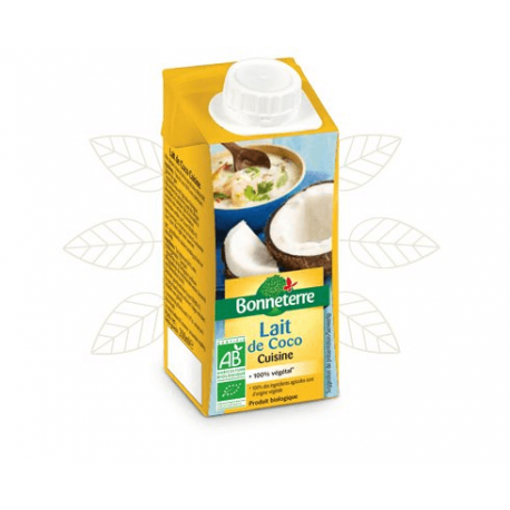 LAIT DE COCO CUISINE 200ML CC LAIT DE COCO CUISINE 200ML CC
